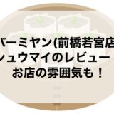 バーミヤン(前橋若宮店)のシュウマイのレビュー！お店の雰囲気も！